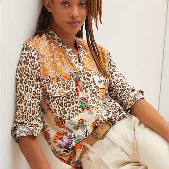 NWT - Relaxed Tunic Buttondown - Picture 2 of 9